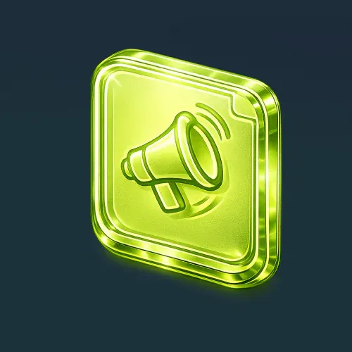 3D icon: Ads