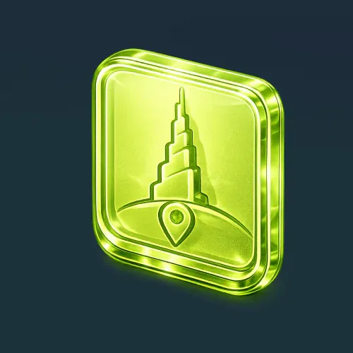3D icon: Dubai